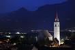Pfarrkirche in Lana zur Blauen Stunde