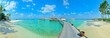 Maldives island panorama