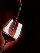 glass of red wine