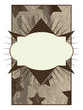 grungy label with stars grungy label with stars