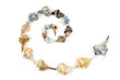 Spiral made of several Shells. Summer theme. Spiral made of several Shells. Summer theme.