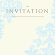 Ornate damask background.