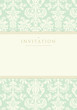 Vector: Ornate damask background. Ornate damask background.