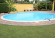 belle piscine circulaire