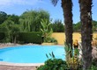 jardin exotique avec piscine