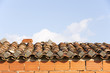 Old tile roof Old tile roof