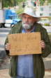 Begging With Sign