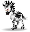 Zebra Cartoon-Vector Zebra Cartoon-Vector
