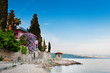 Adriatic Sea scenic view. Opatija, Croatia Adriatic Sea scenic view. Opatija, Croatia