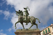 Estatua de Pizarro en la Plaza Mayor de Trujillo, Cáceres