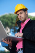 man with laptop