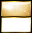 gold banner