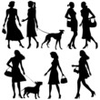 Lots of people - vector set