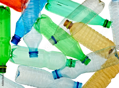 Photo: empty used trash bottle ecology environment empty used trash bottle ecology environment