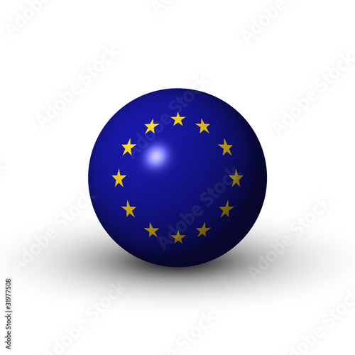 Illustration: Flagge Europa Flagge Europa