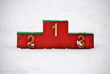 Snowy Podium