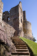 Dirleton Castle with Ancient Stairs Dirleton Castle with Ancient Stairs