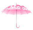 Vector: pink umbrella pink umbrella