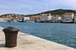 View across Trogirski Kanal of The Riva Trogir