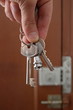 keys to the house, an old castle, the bolt on the door
