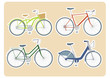 Vector: Bicycles Bicycles
