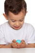Boy Holding Egg