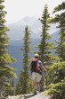 Kananaskis Country,AB,Canada; Male Hiker