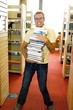 Young Man In A Library