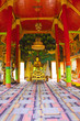Interior of Buddhism church Interior of Buddhism church