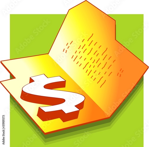 Illustration: Saving symbol Saving symbol