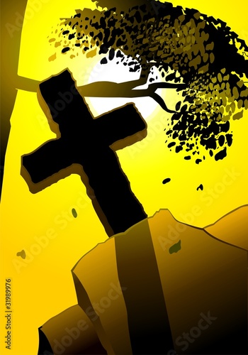 Illustration: Cross symbol Cross symbol
