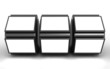 Photo frame stand display image in white space