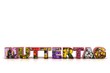 Schriftzug MUTTERTAG bebildert