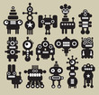 Robots, monsters, aliens collection #6. Robots, monsters, aliens collection #6.