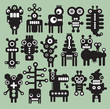 Robots, monsters, aliens collection #8. Robots, monsters, aliens collection #8.
