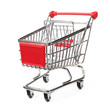 metal shopping trolley