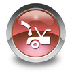 Red Glossy Pictogram 