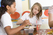 Foto: Schoolgirls in a science class Schoolgirls in a science class