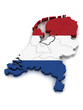 3D Map of Netherlands