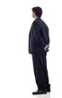 Asian Businessman from the back Asian Businessman from the back