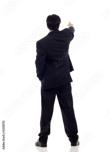 Photo: Back View Businessman Back View Businessman