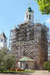 Restoration of the belfry of Holy Transfiguration Monastery