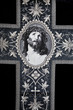 jesus christ on the funerally vestment