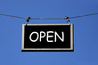 Foto: Schild open geöffnet Schild open geöffnet