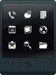 tablet PC with icons