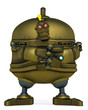 big robot evil pose