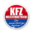 KFZ Meisterbetrieb! Button, Icon
