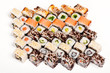 Photo: Square set of different rolls Square set of different rolls