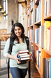 Photo: Asian student at the library Asian student at the library