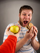 Fast food VS healthy food